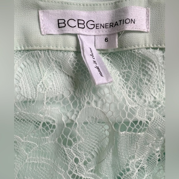 BCBG Generation mint skater dress, sz 6 - Picture 3 of 4